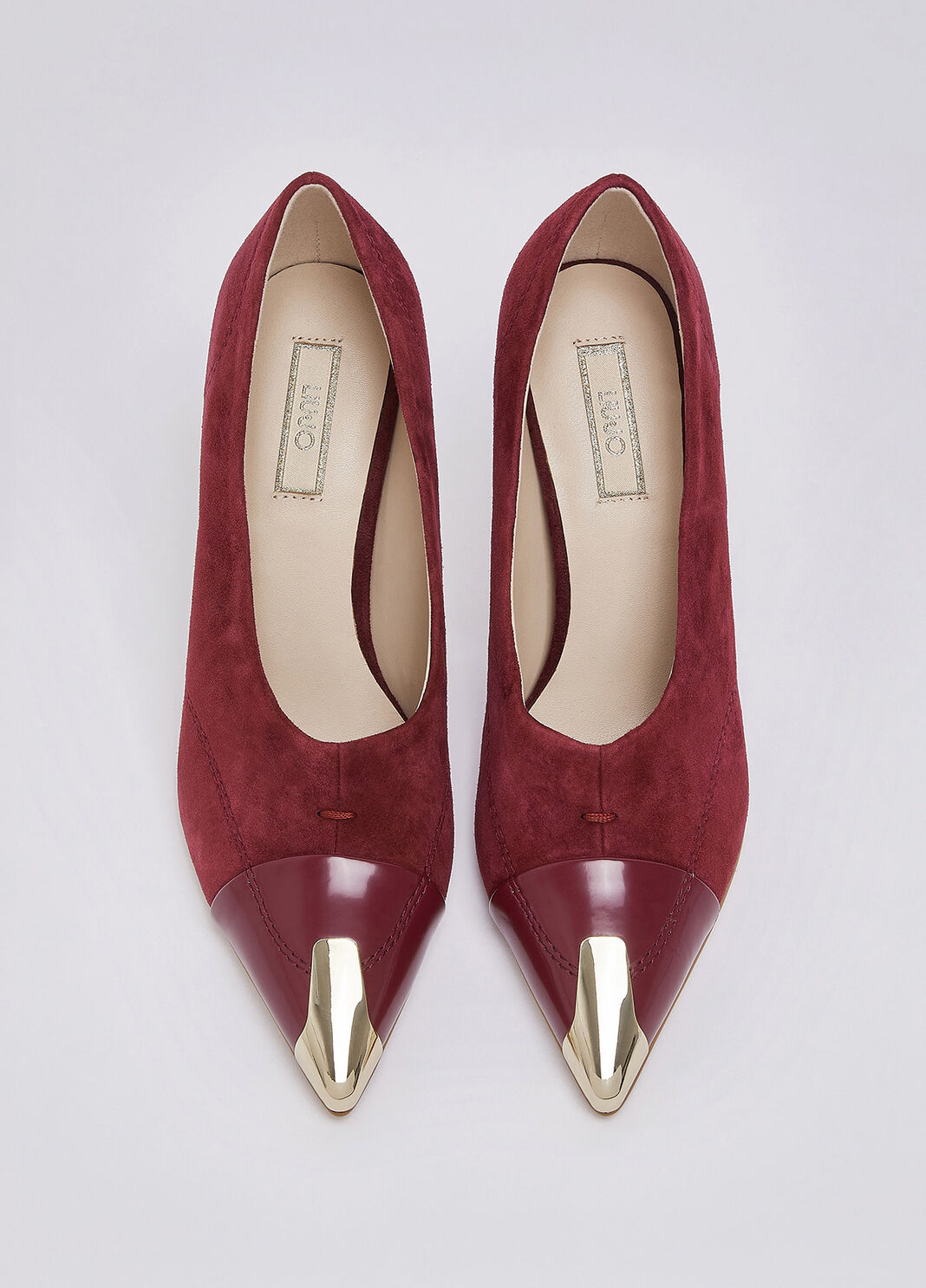 Metallic Toe Cap Pumps cherry red Liu Jo - large image number 3