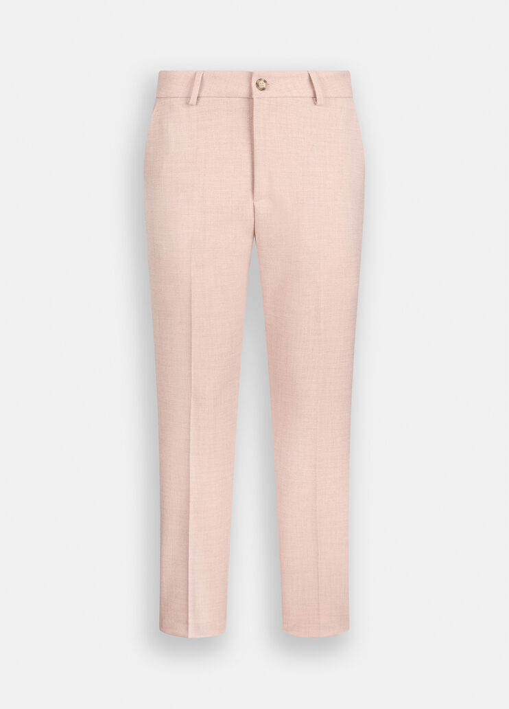 Melange fabric chinos pink Liu Jo - large image number 6