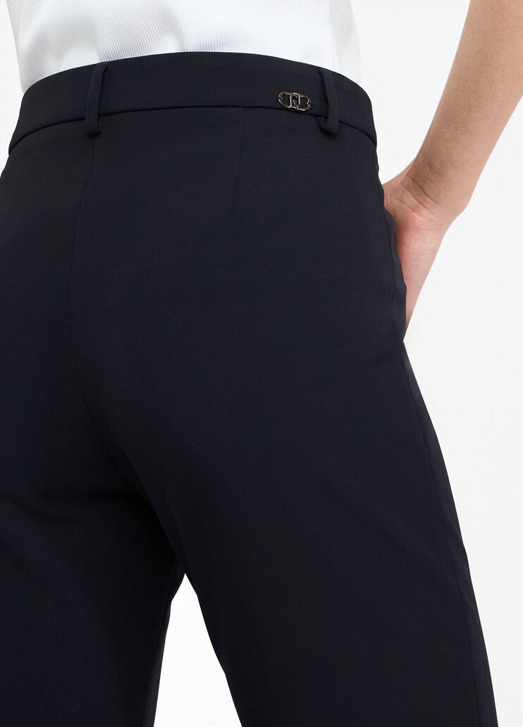 Smart skinny trousers navy blue Liu Jo - large image number 2 Smart skinny trousers navy blue Liu Jo - large image number 2