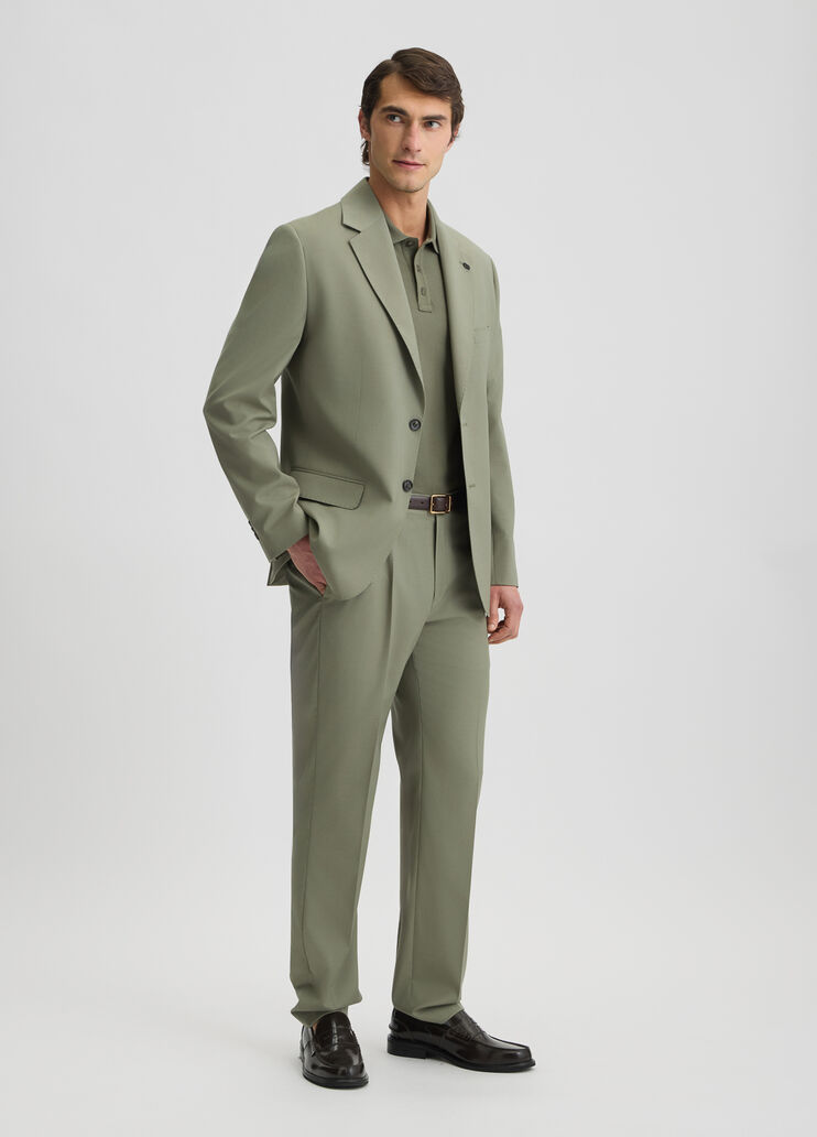 Cotton pique polo-shirt olive green Liu Jo - large image number 5 Cotton pique polo-shirt olive green Liu Jo - large image number 5