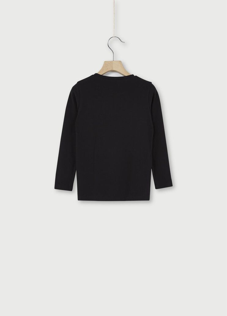 T-shirt with logo Black Liu Jo - large image number 1 T-shirt with logo Black Liu Jo - large image number 1