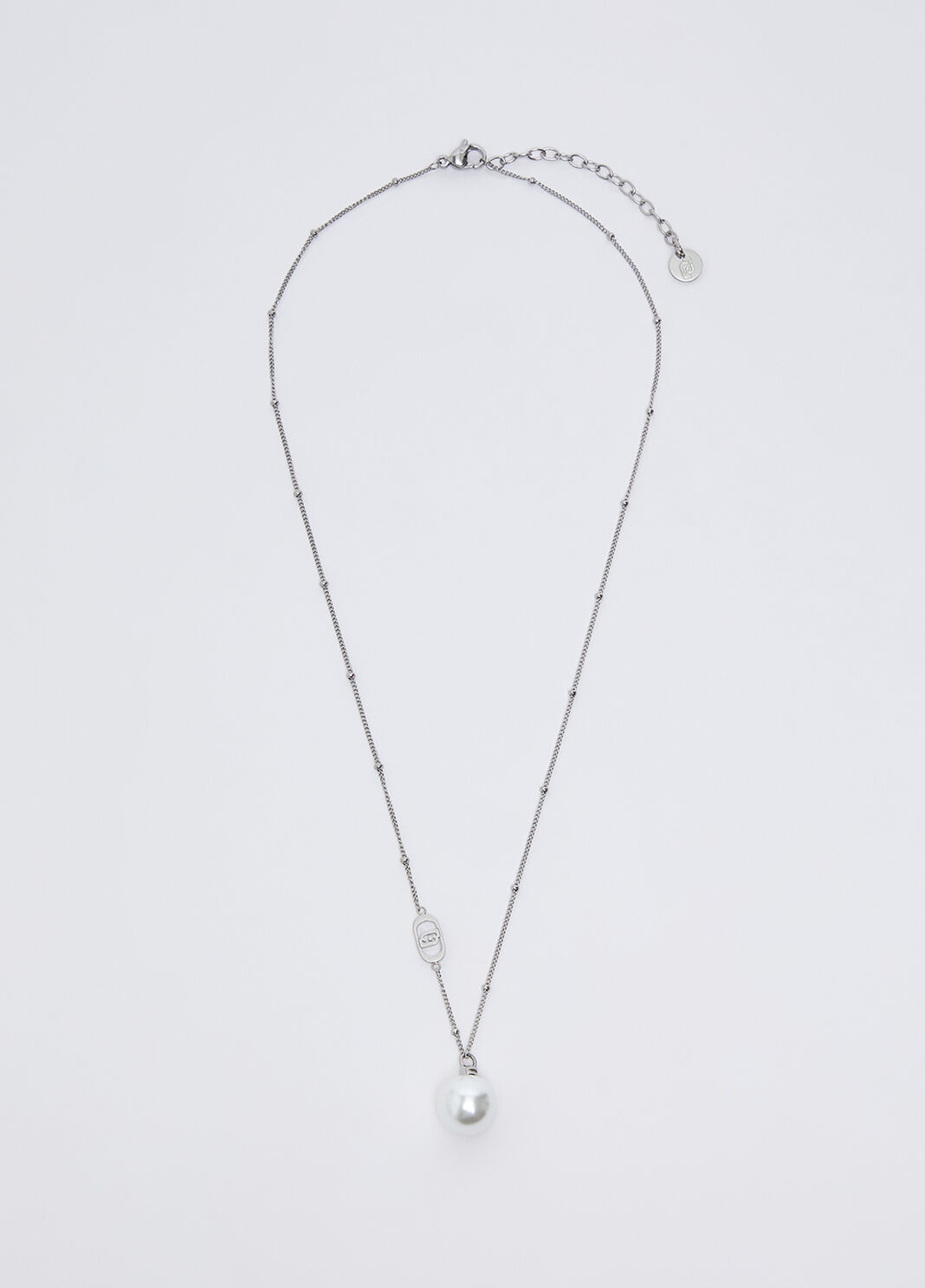 Collier ras du cou avec perle blanc Liu Jo - large image number 0