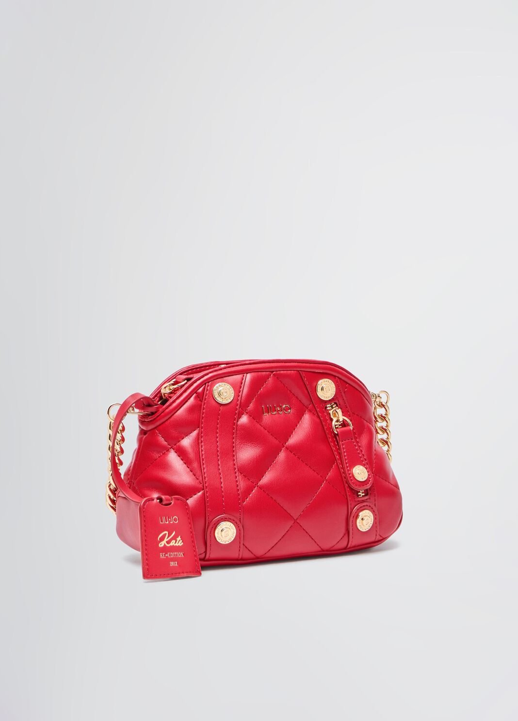 Pochette matelass&eacute;e rouge Liu Jo - large image number 2