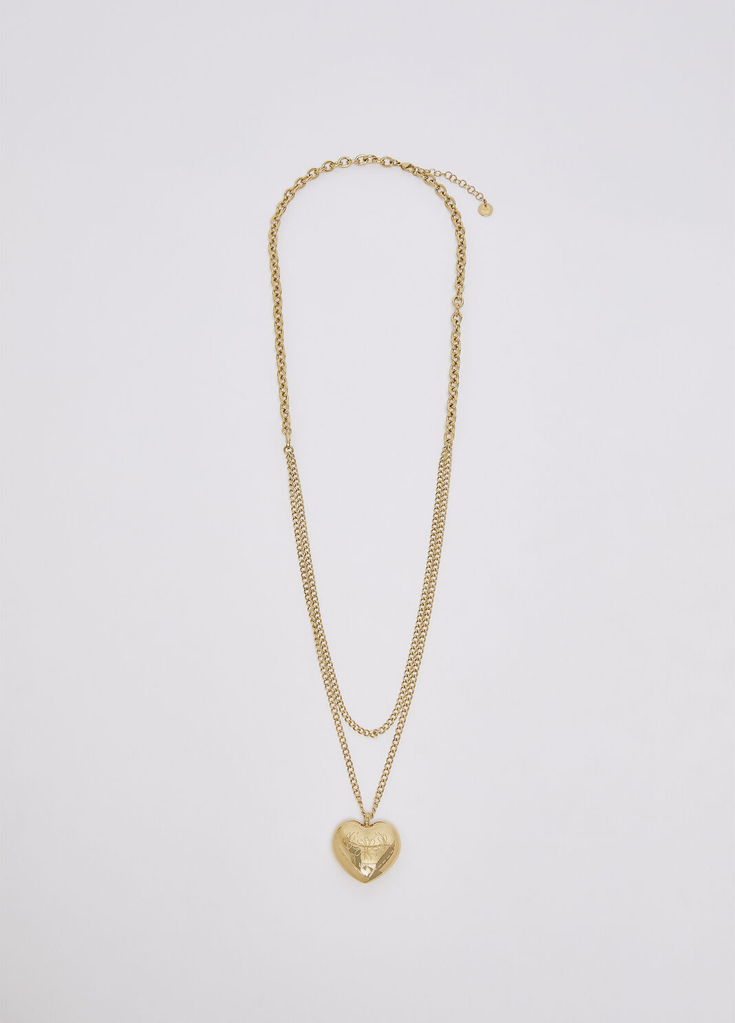 Necklace long with pattern a heart gold Liu Jo - large image number 0