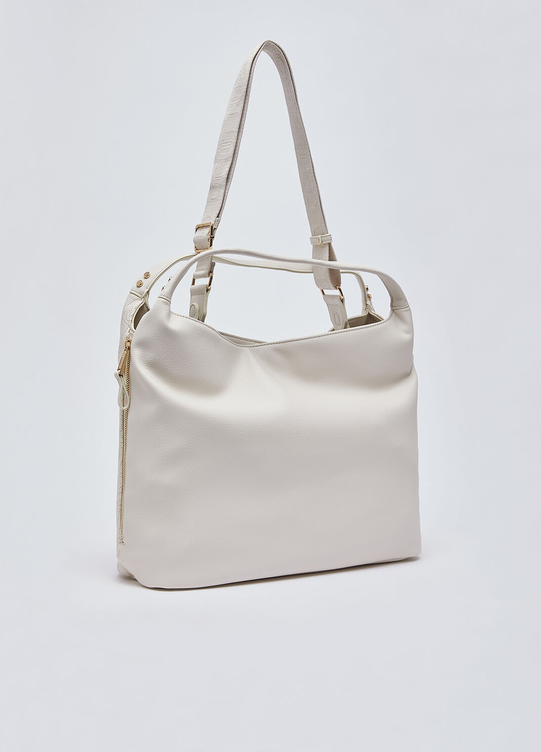 Tote bag with logo white Liu Jo - large image number 1