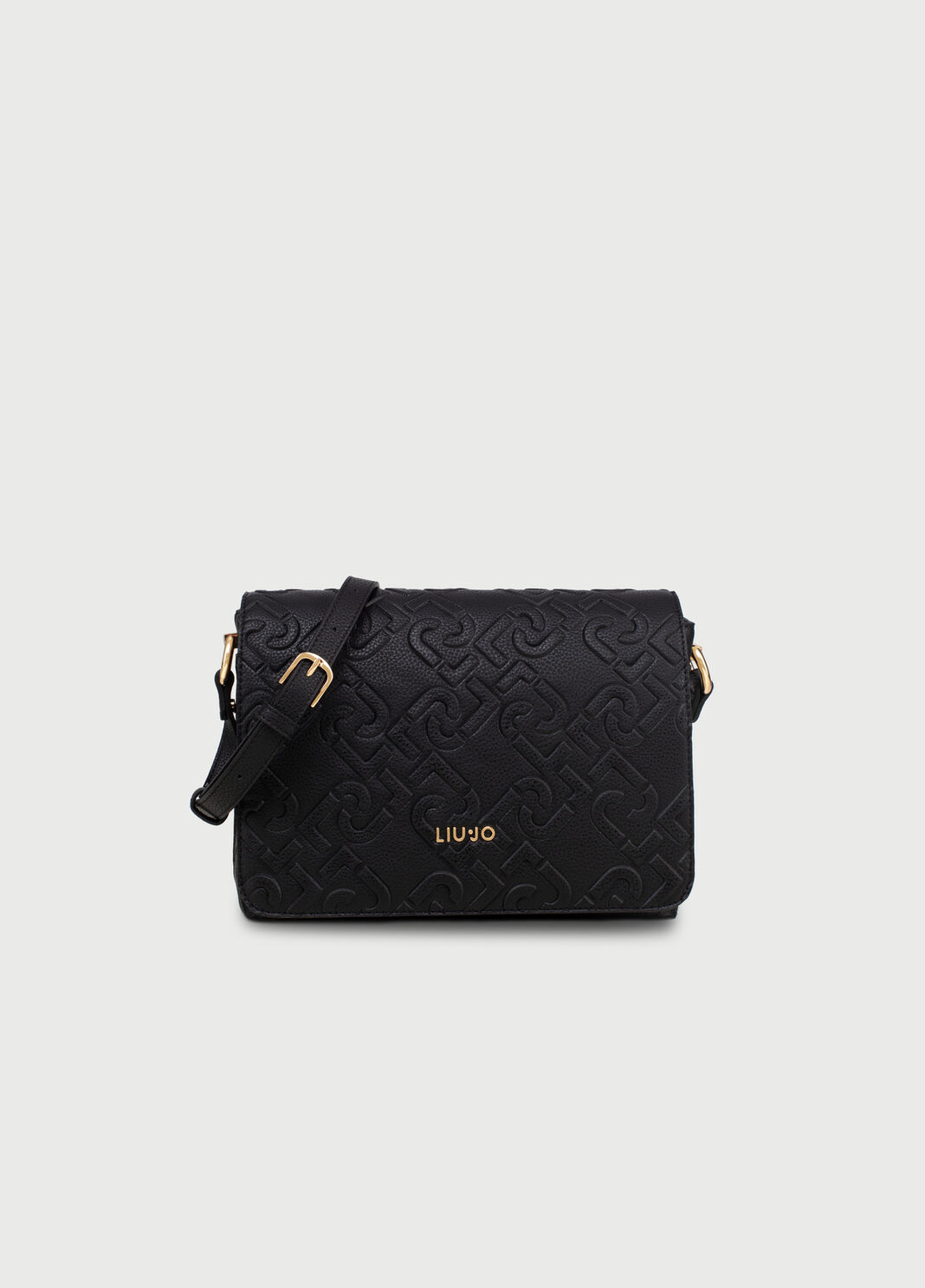 Crossbody bag with logo Black Liu Jo - large image number 0