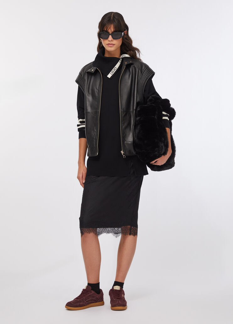 Liu Jo Better top black Liu Jo - large image number 5