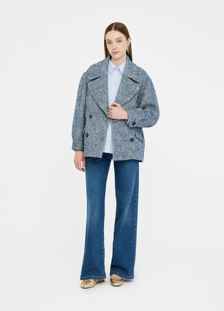 Striped cotton shirt with top  Liu Jo - large image number 3