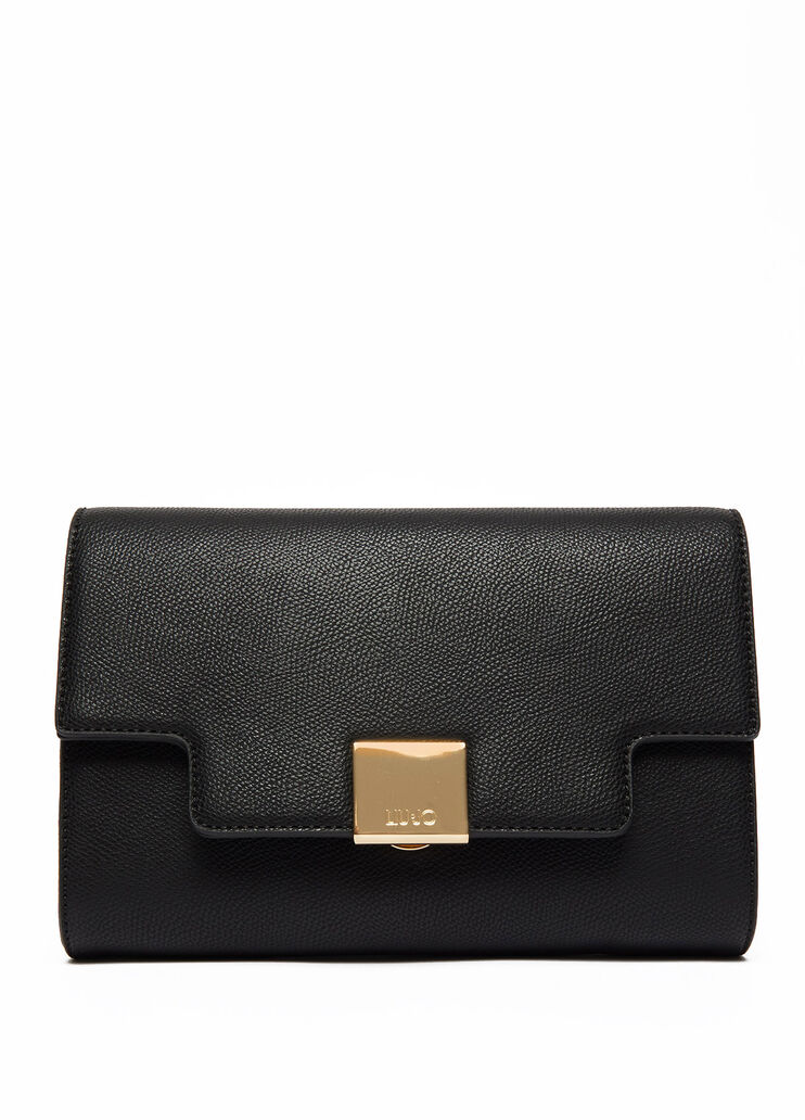 Pochette &eacute;cocon&ccedil;ue noir Liu Jo - large image number 0