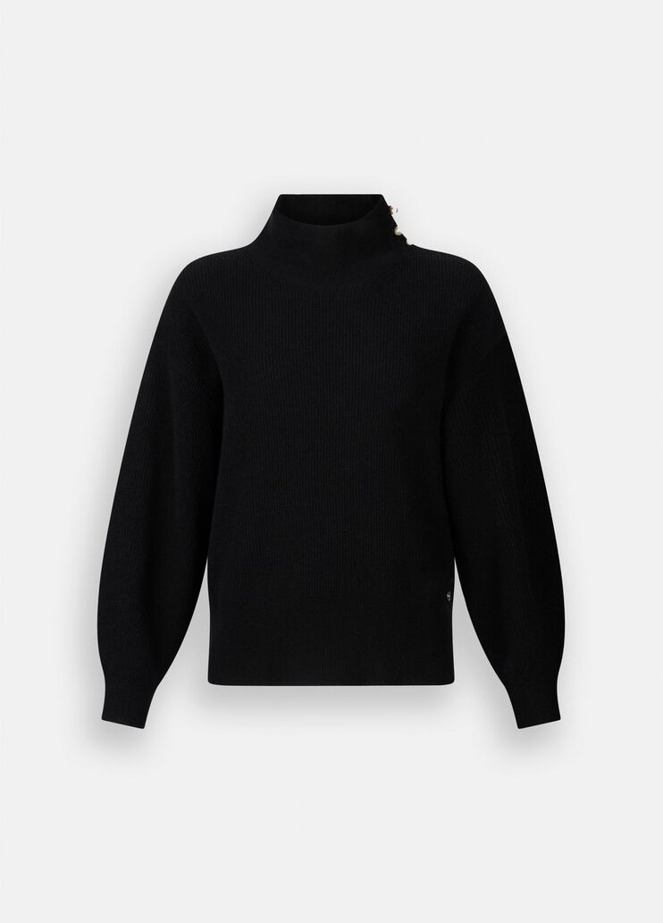 Pullover aus Wolle und Kaschmir Schwarz Liu Jo - medium