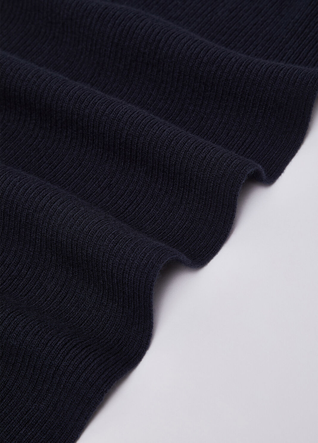 Scarf in wool and cashmere dark blue Liu Jo - large image number 3