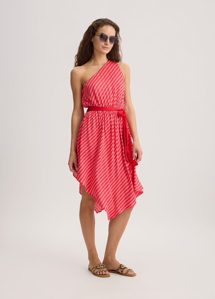 Striped dress red Liu Jo - large image number 5 Striped dress red Liu Jo - large image number 5