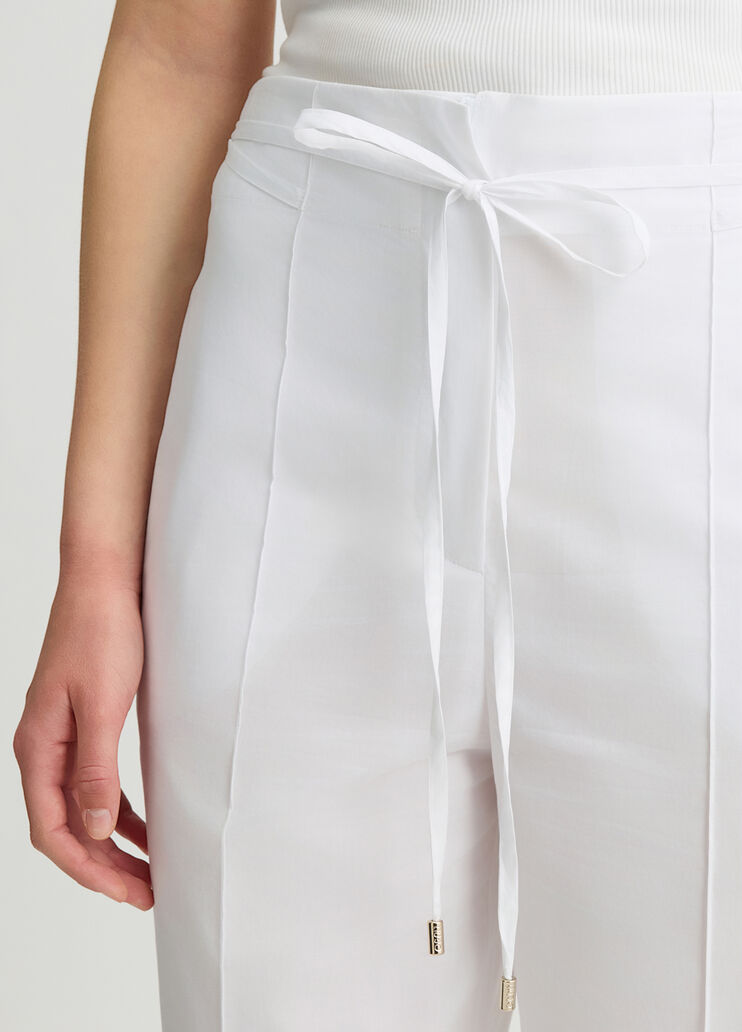 Cotton trousers white Liu Jo - large image number 2