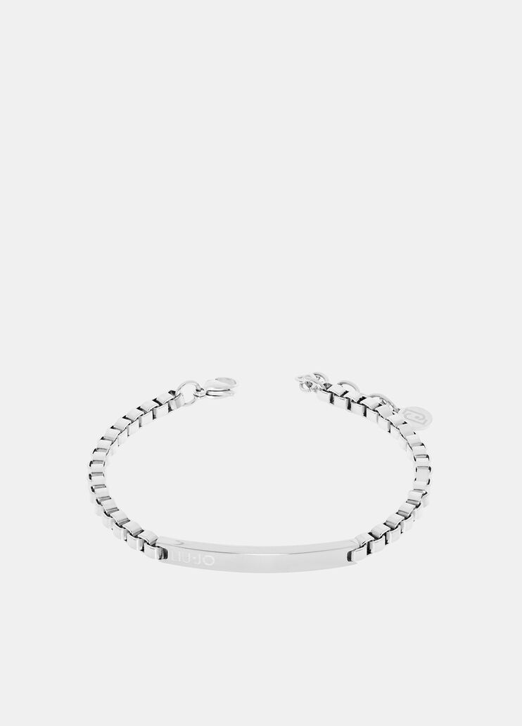 Men's bracelet silver tone Liu Jo - medium Men's bracelet silver tone Liu Jo - medium