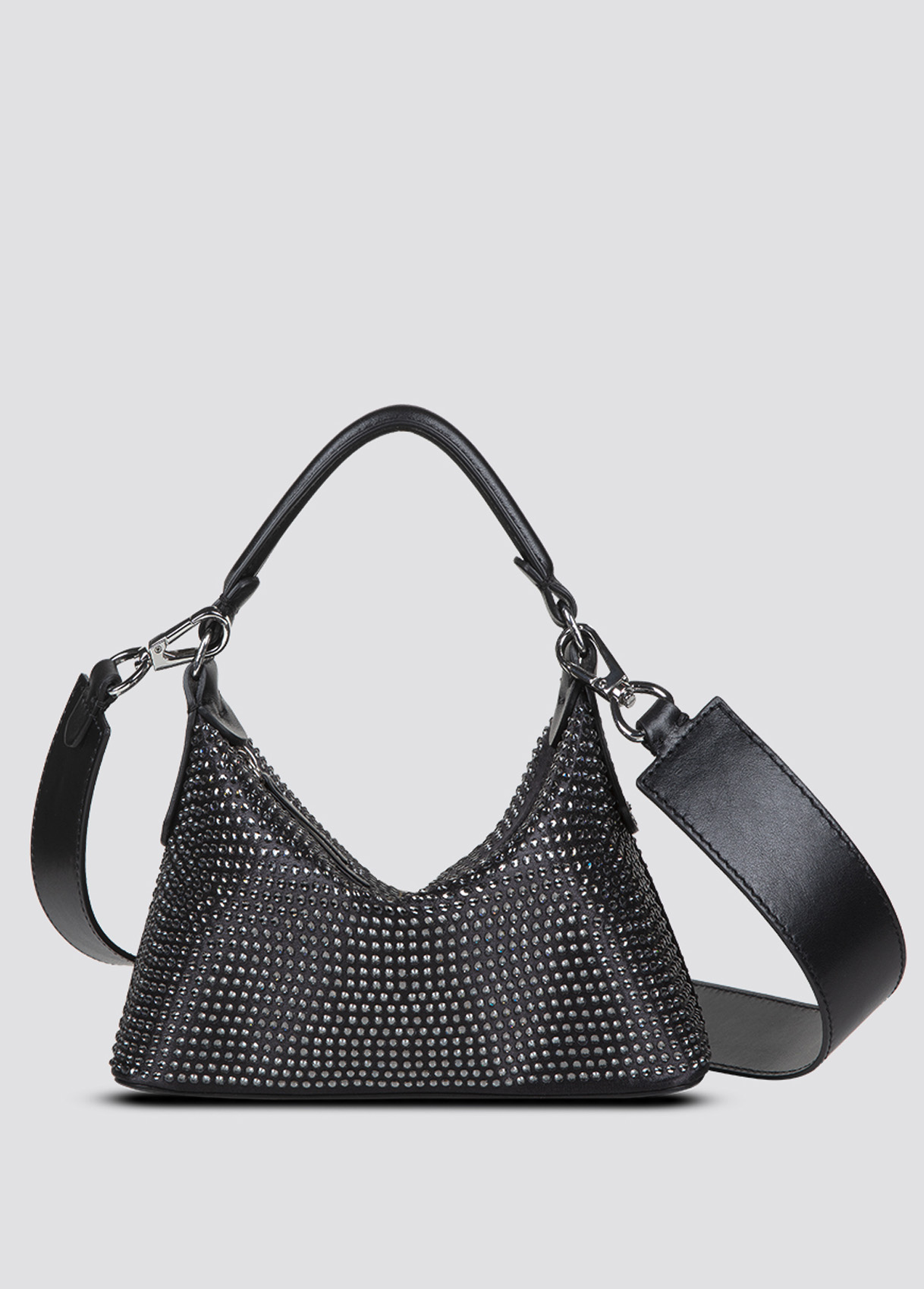 Liujo Sac Hobo Format Mini Avec Strass