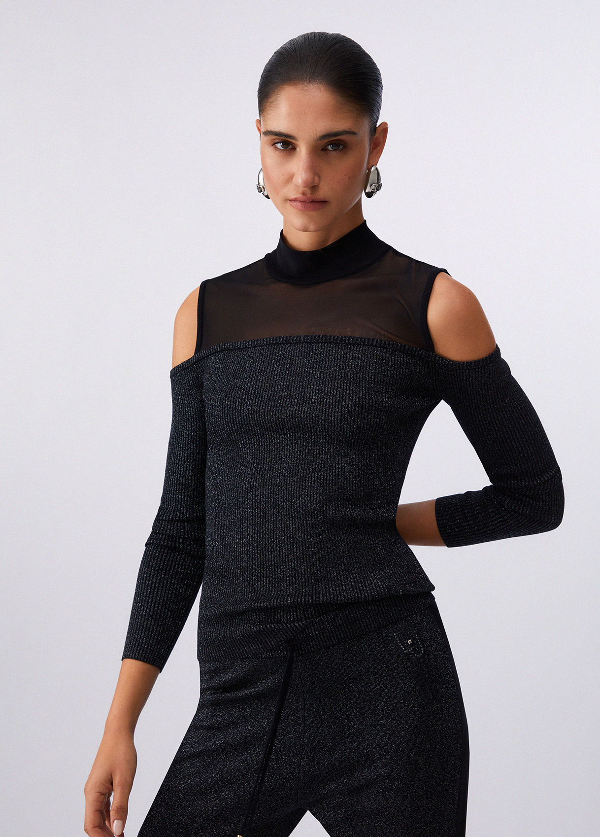 Liu Jo Jumper With Mesh Inserts