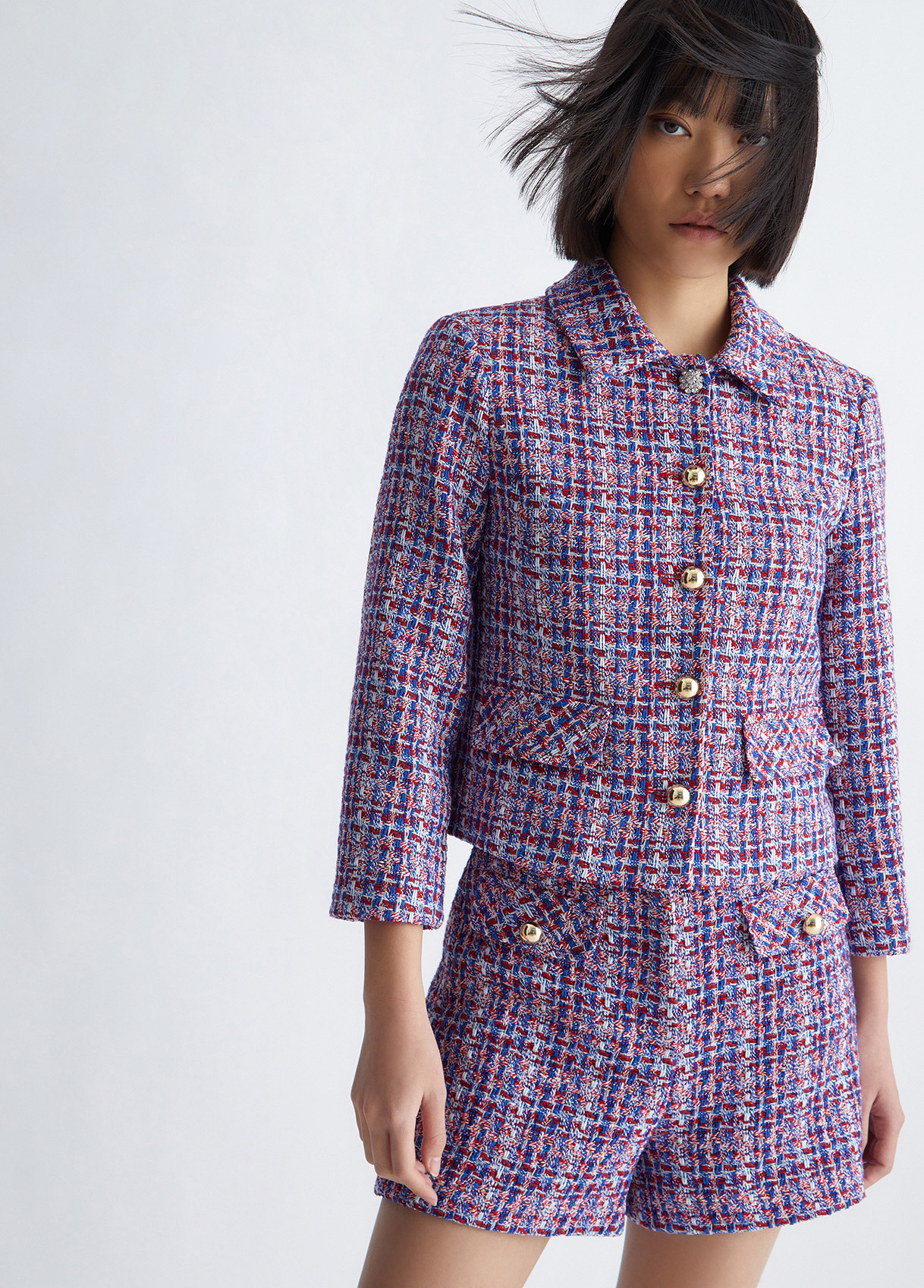 Liujo Veste En Coton Flammé