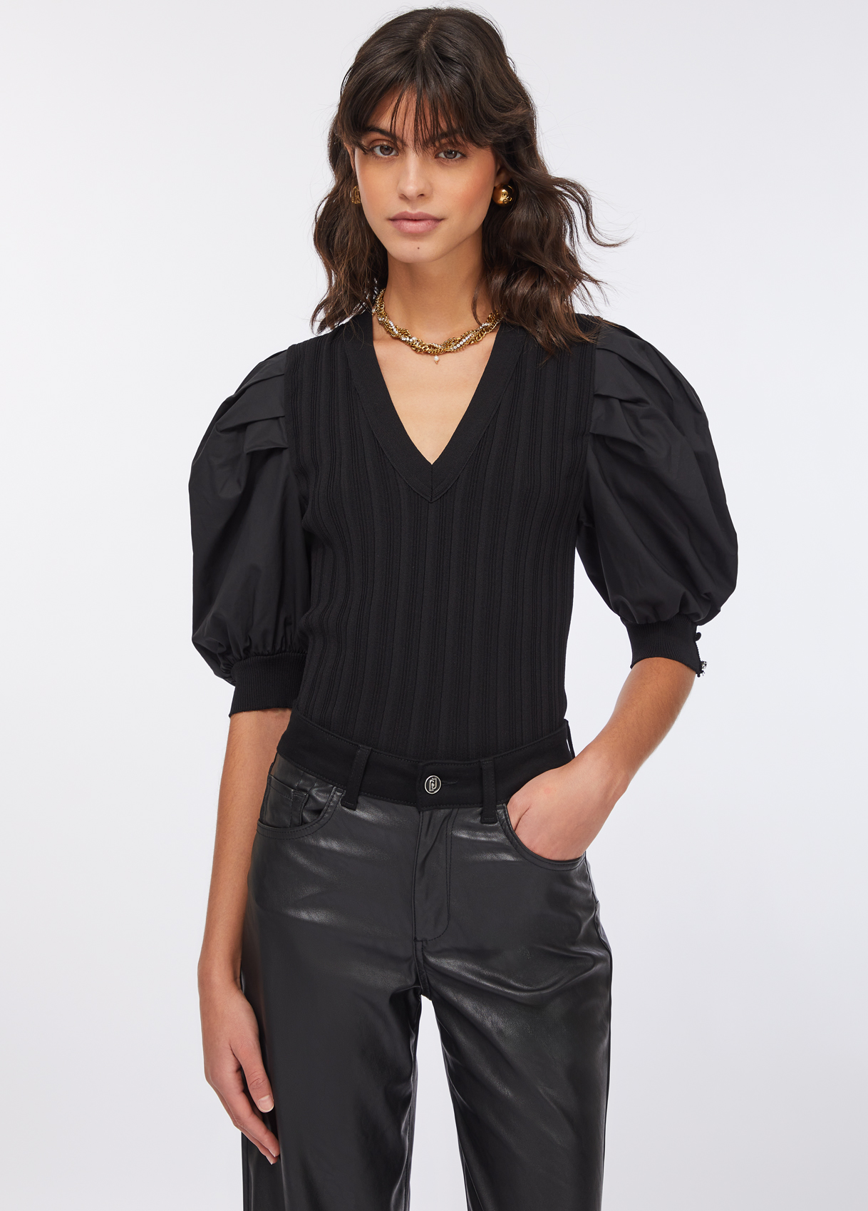 Liu Jo Top À Manches Ballon