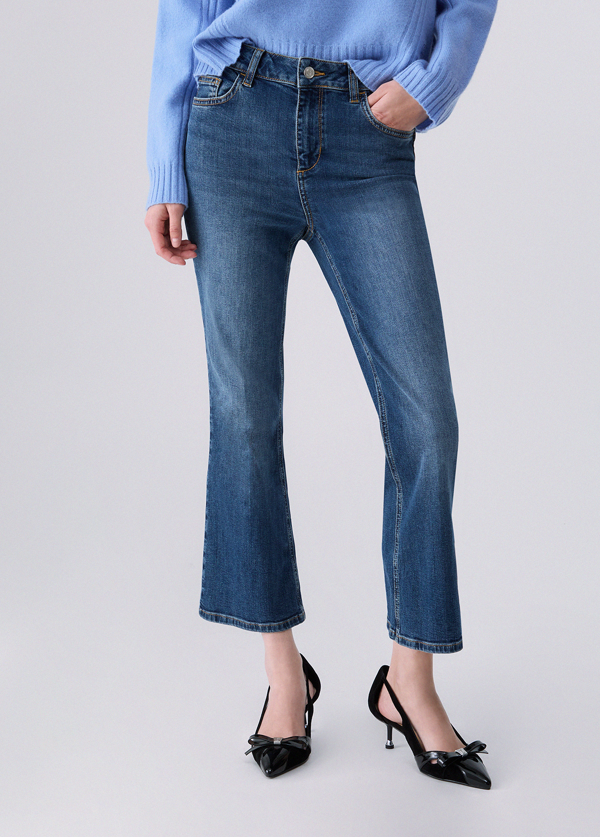 Liu Jo Jean Bootcut Avec Strass