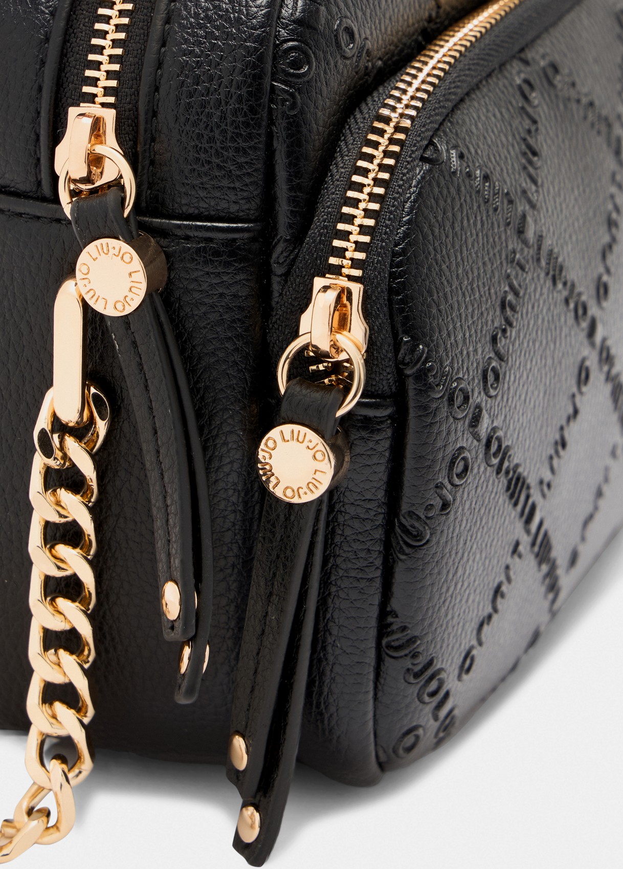 Medium Liu Jo Better crossbody bag colour black | Liu Jo