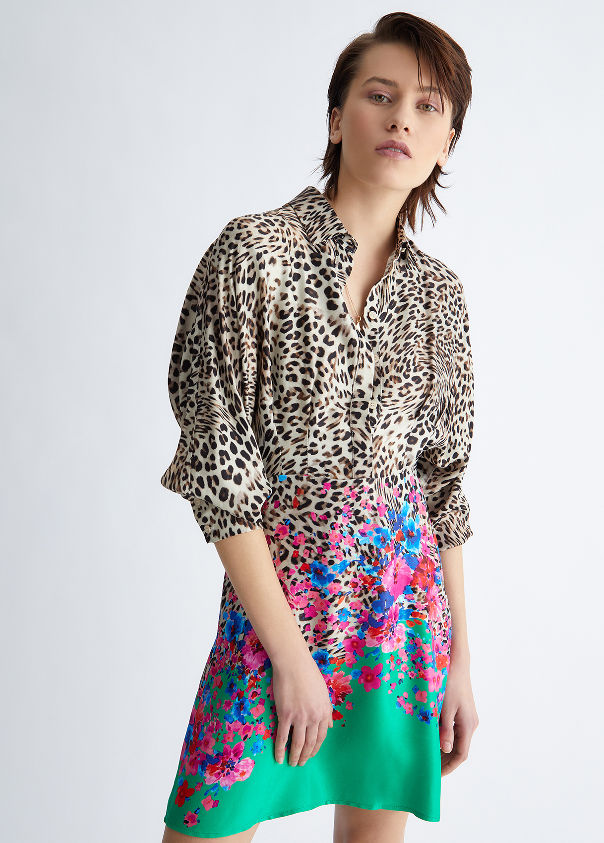 Liujo Robe Chemisier Écoconçue