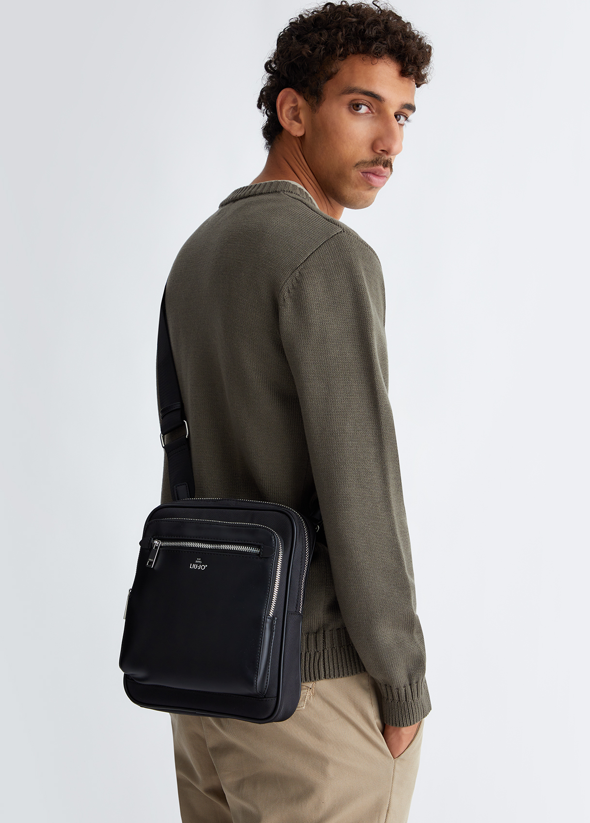 Liujo Sac Noir Pour Homme