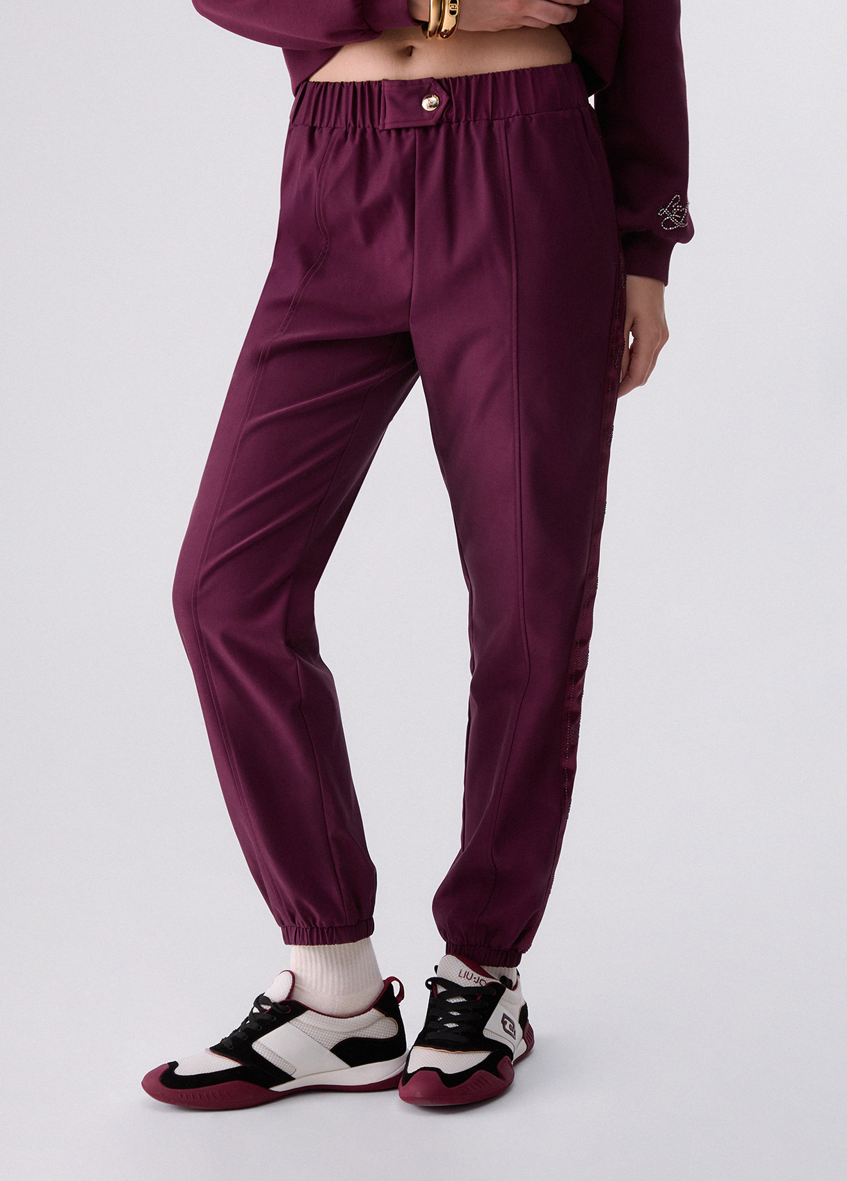 Liu Jo Jogging Pants With Logo Tape