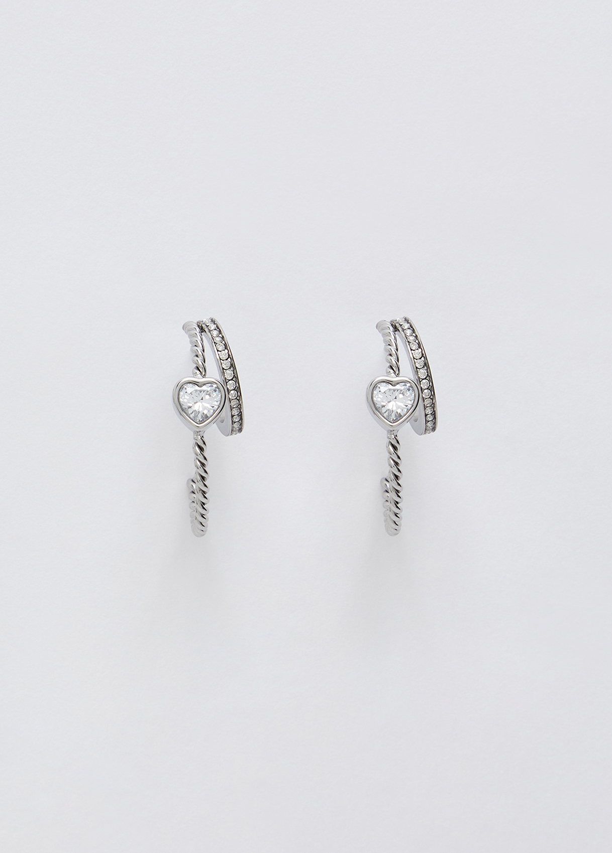 Liu Jo Boucles D'oreilles Avec Cœur Liu Jo Boucles D'oreilles Avec Cœur