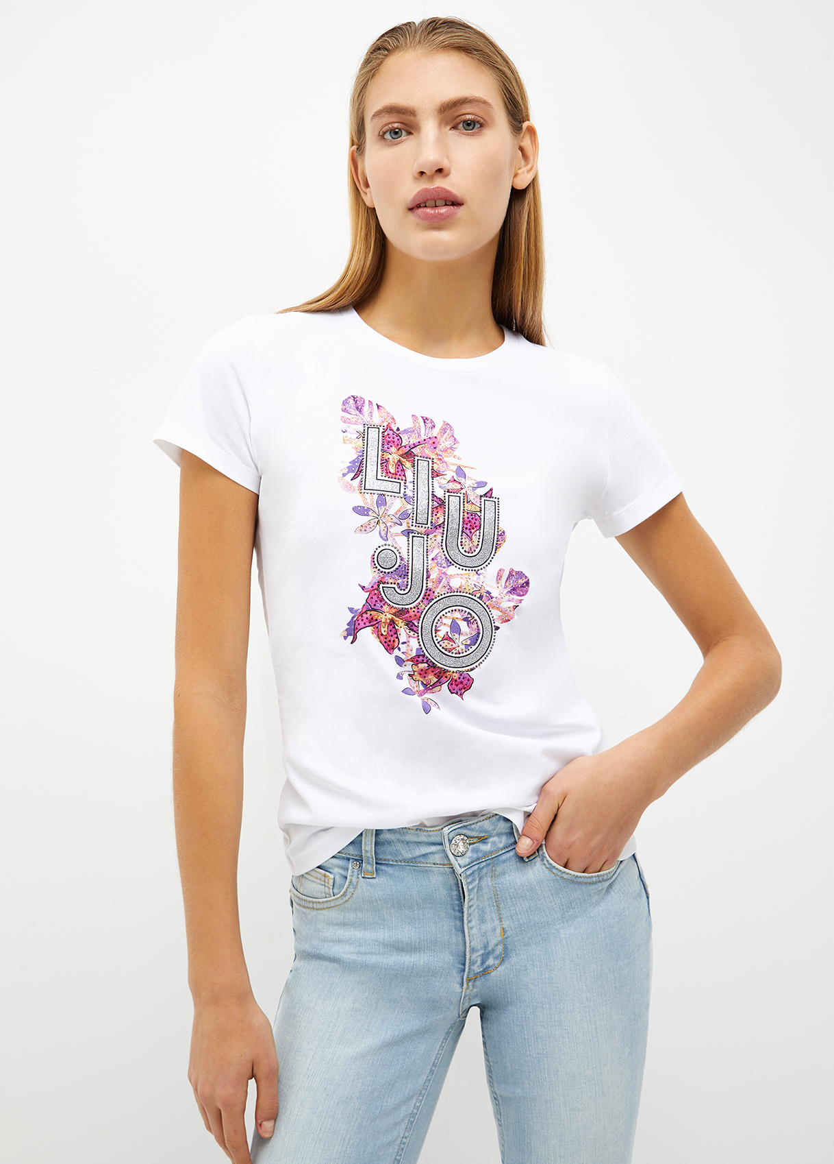 Liujo T-shirt Écoconçu Avec Logo