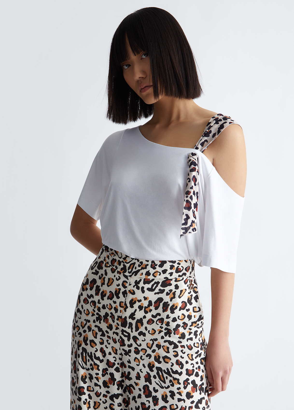 Liujo T-shirt Avec Nœud