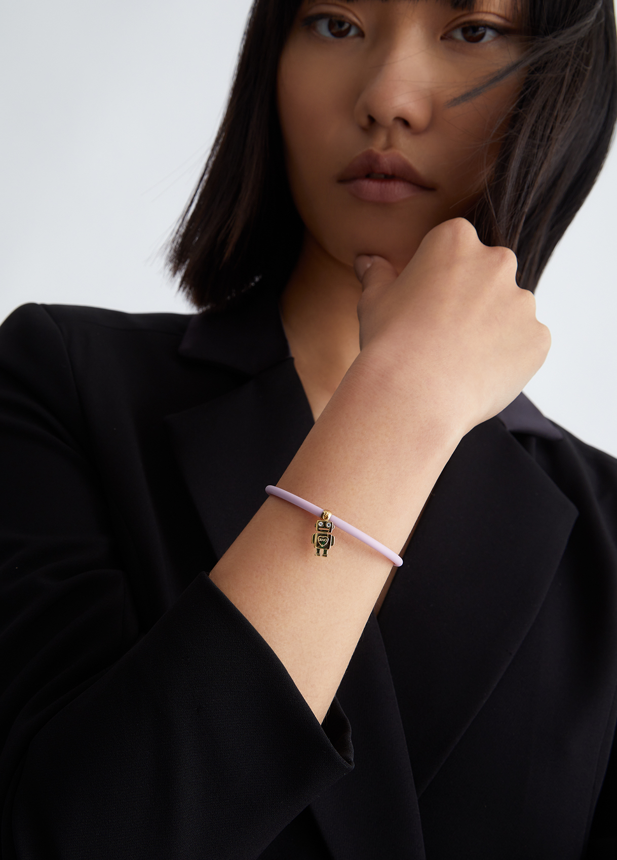 Liujo Bracelet Demi-jonc Avec Charm