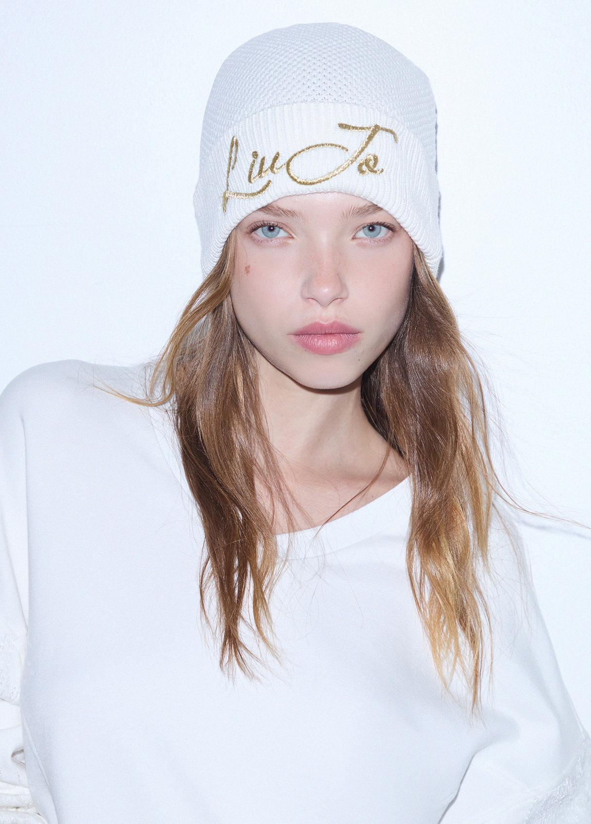 Liu Jo Knitted Hat With Logo