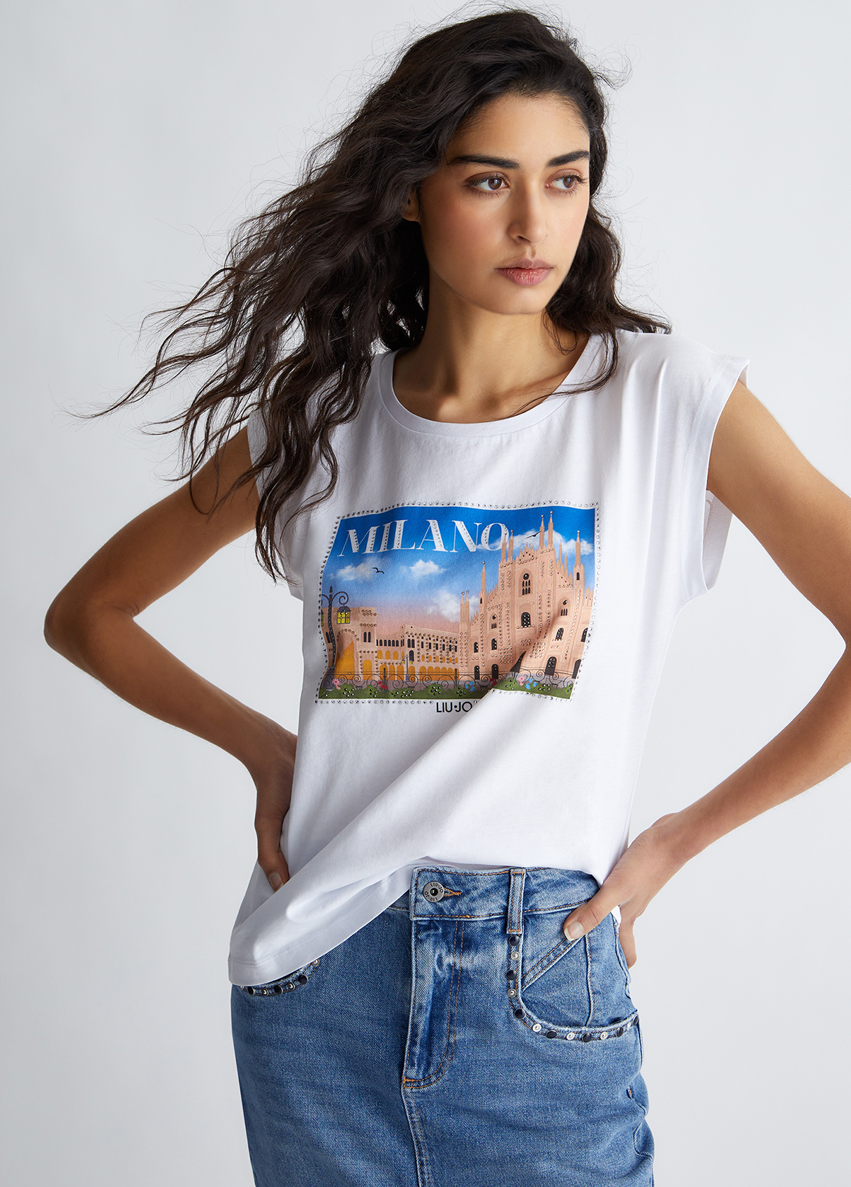 Liujo T-shirt Écoconçu Milano City