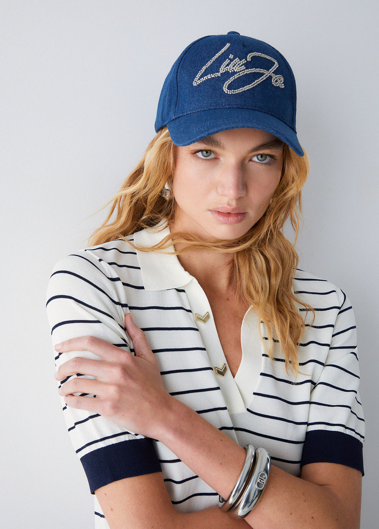 Liu Jo Casquette De Baseball En Jean