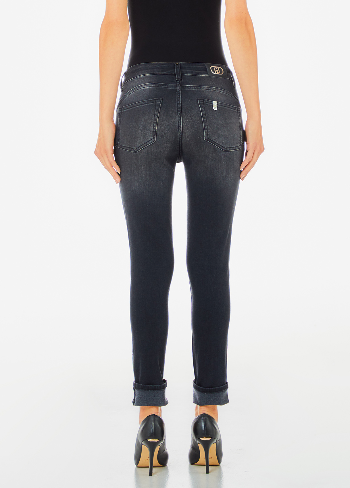 デニム・ジーパン LIU JO Woman Jeans Grey UF2016D4268 87276 デニム・ジーパン LIU JO Woman Jeans Grey UF2016D4268 87276