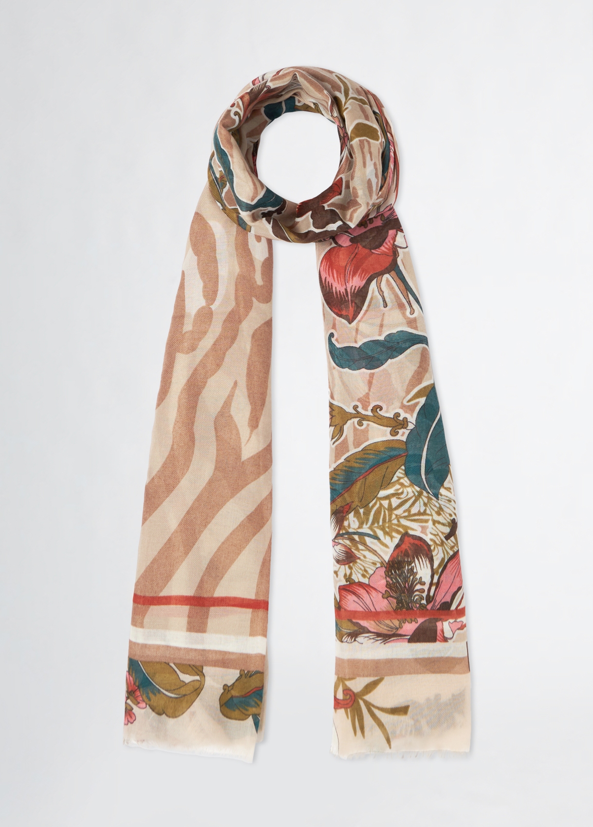 スカーフ LIU JO Woman Scarf Cream 2A5025T0300 72624 8056255450673---