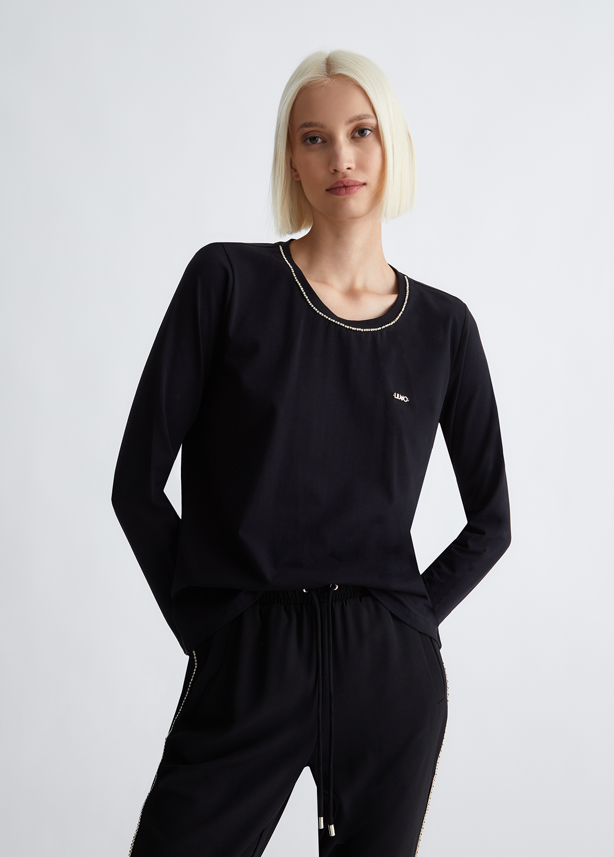 Liujo T-shirt Écoconçu Avec Strass