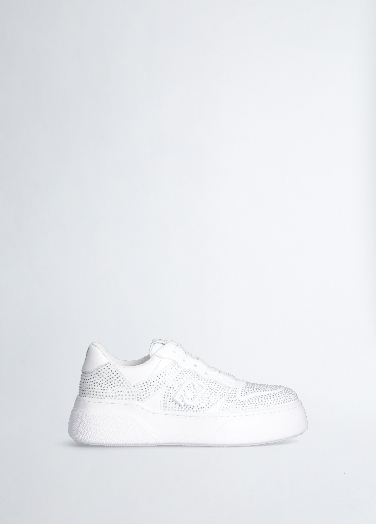 Liujo Sneakers Roses Avec Strass