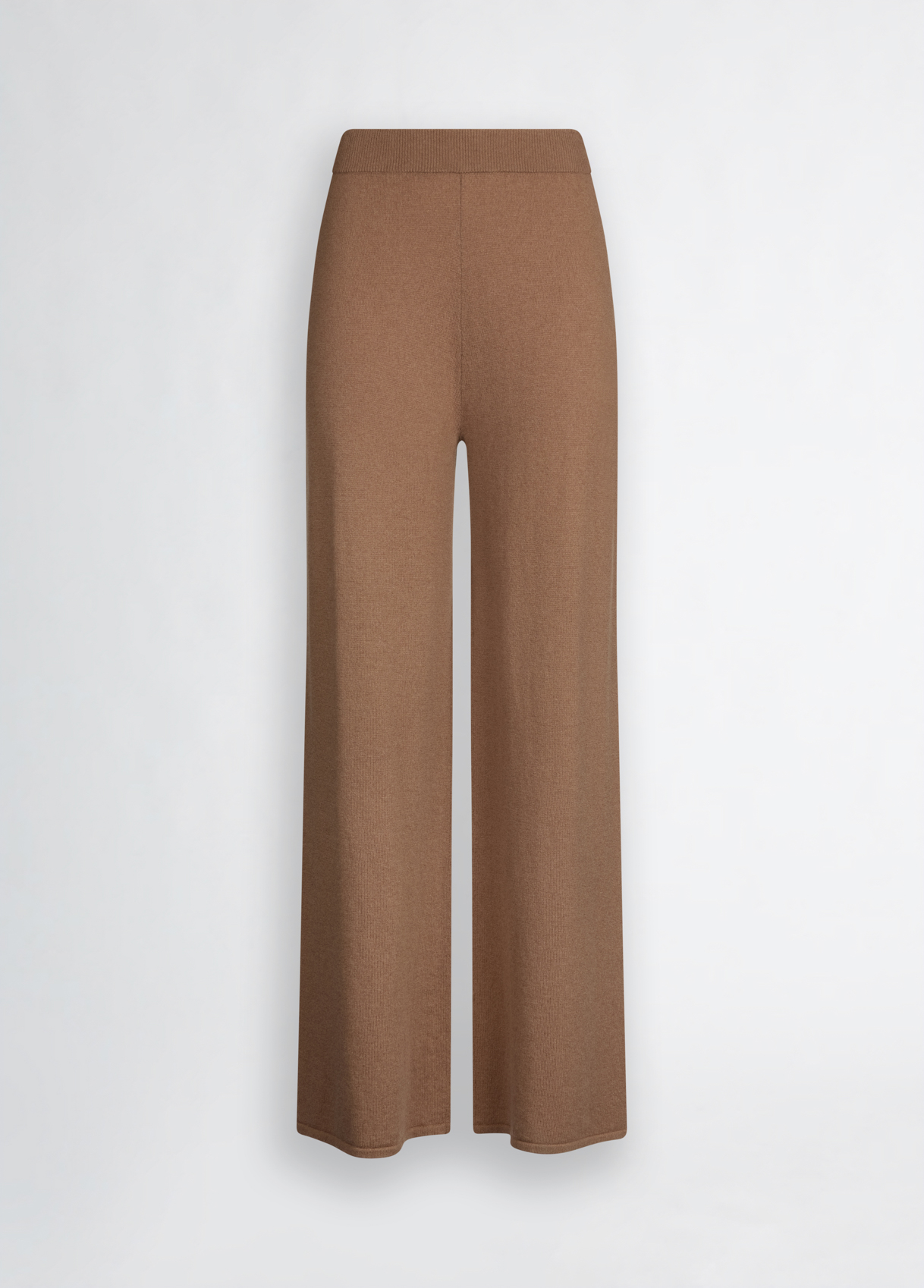 Long knit trousers colour beige | Liu Jo