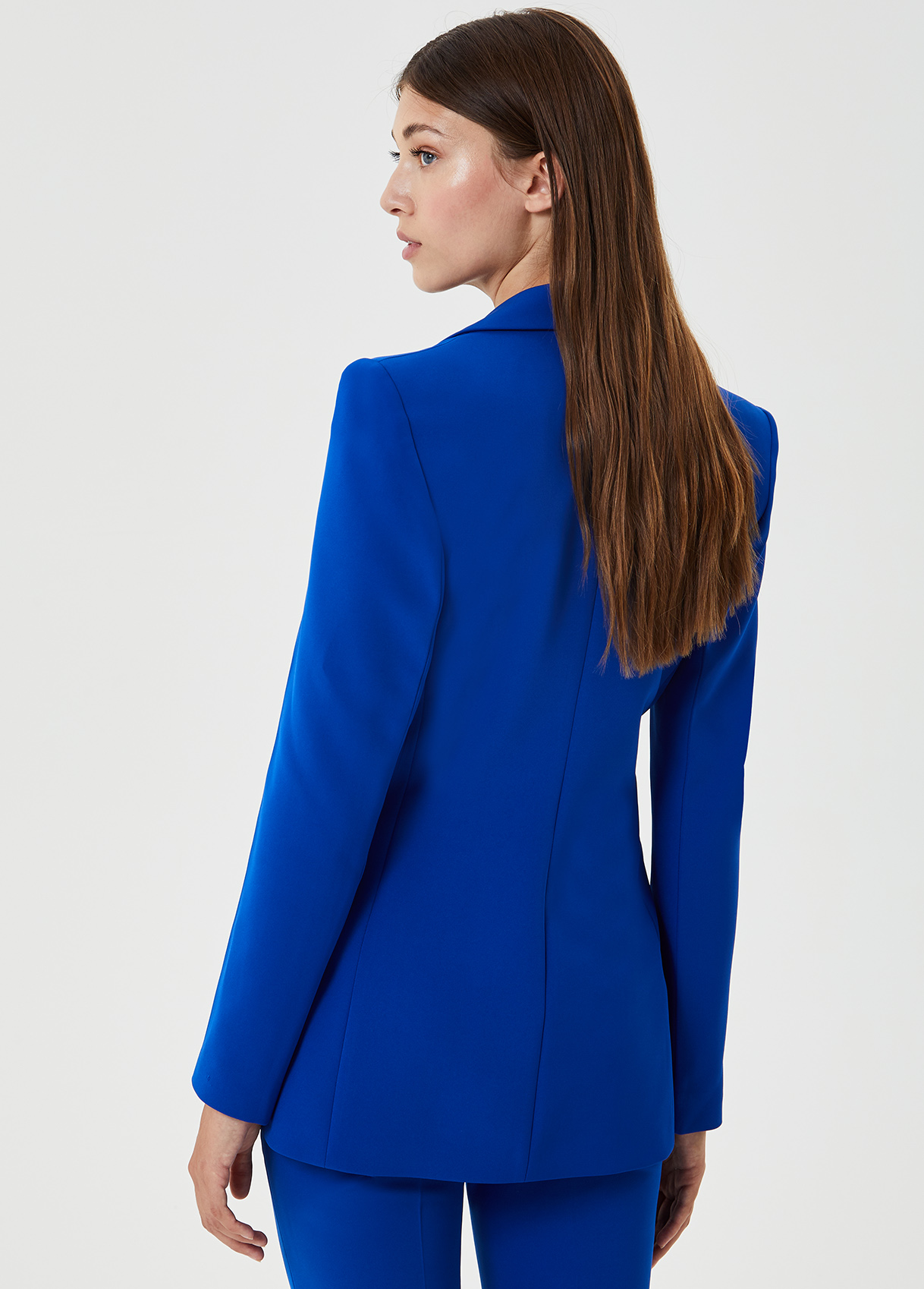 アウターその他 LIU JO Woman Blazer Blue CA5380T2957 X023A Cady crepe blazer colour blue | Liu Jo