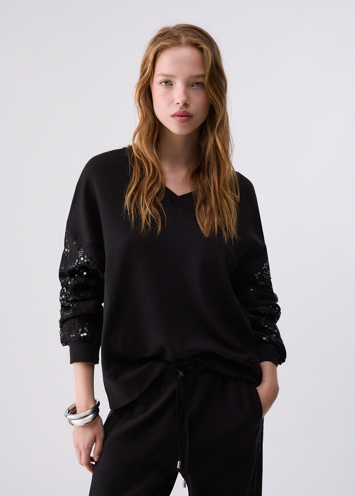 Liu Jo Sweat Avec Paillettes Liu Jo Sweat Avec Paillettes