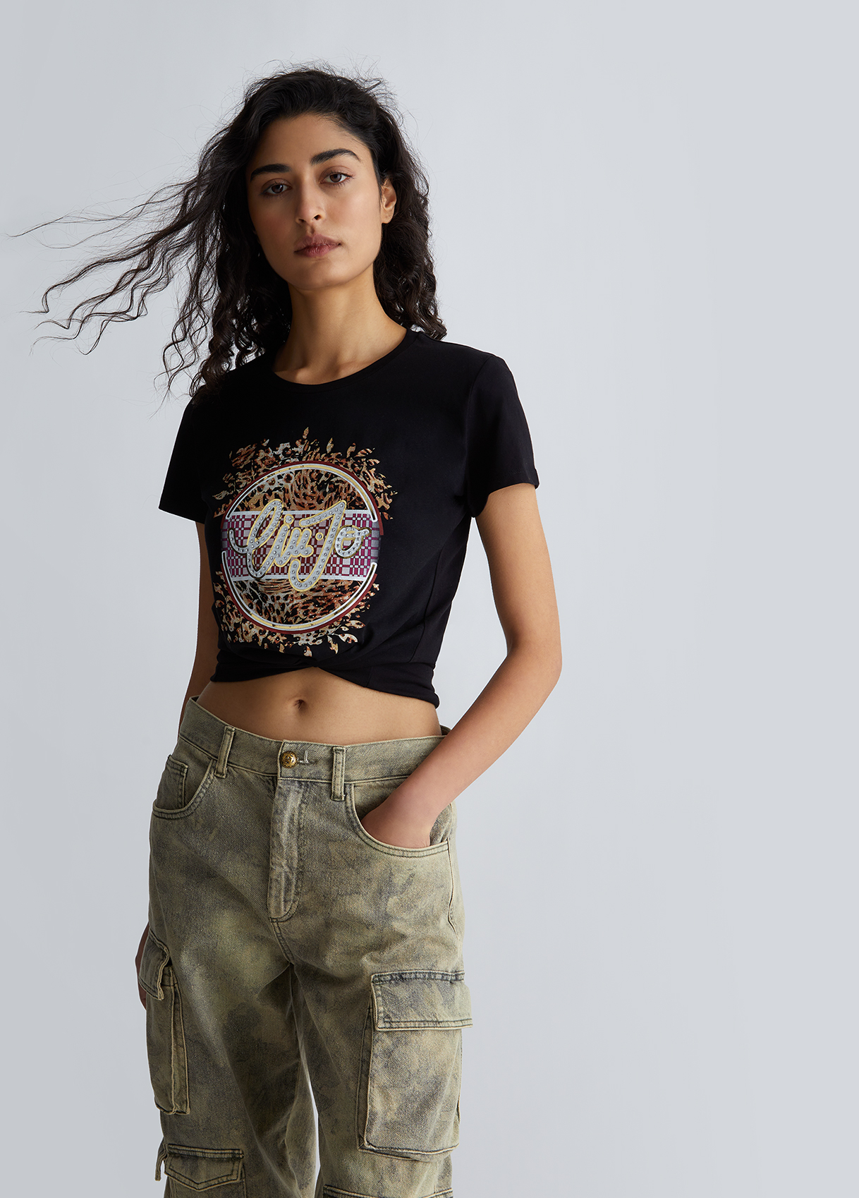 Liujo T-shirt Écoconçu Avec Logo