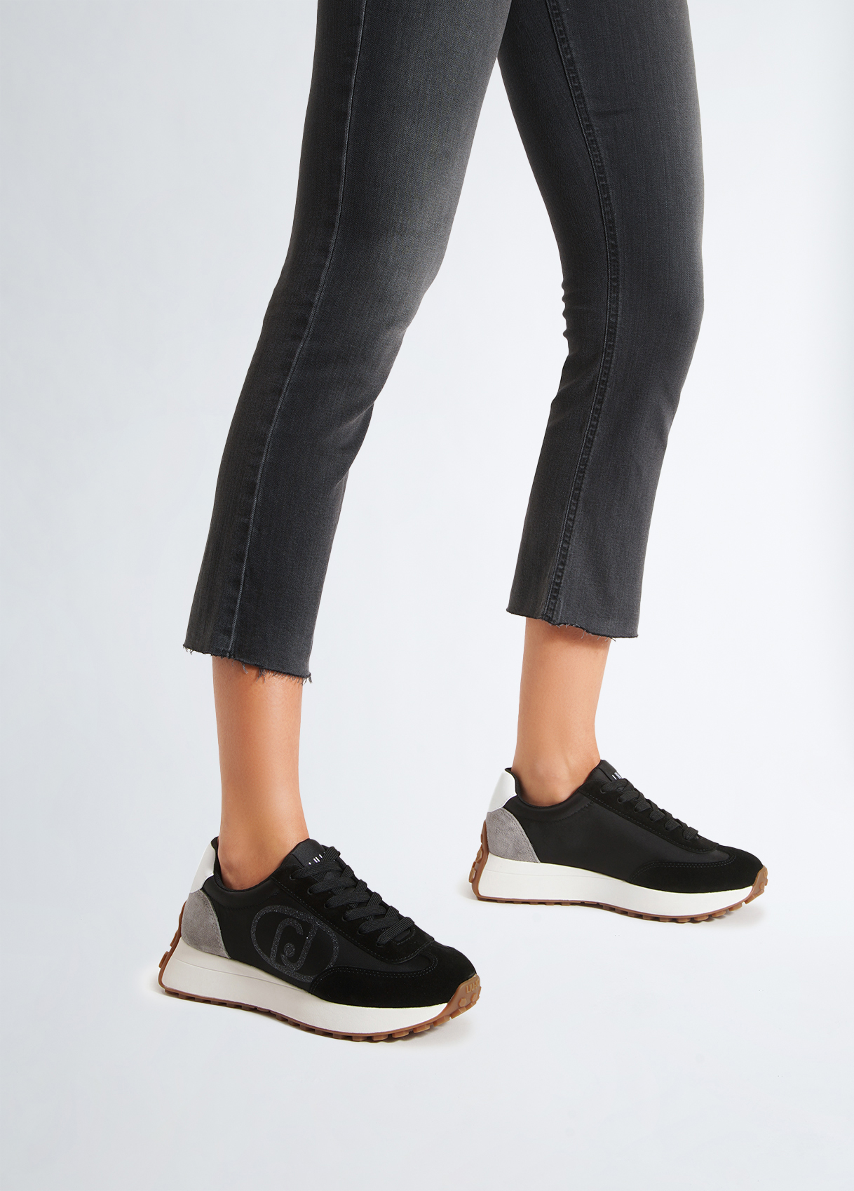 Liujo Sneakers En Daim Et Nylon