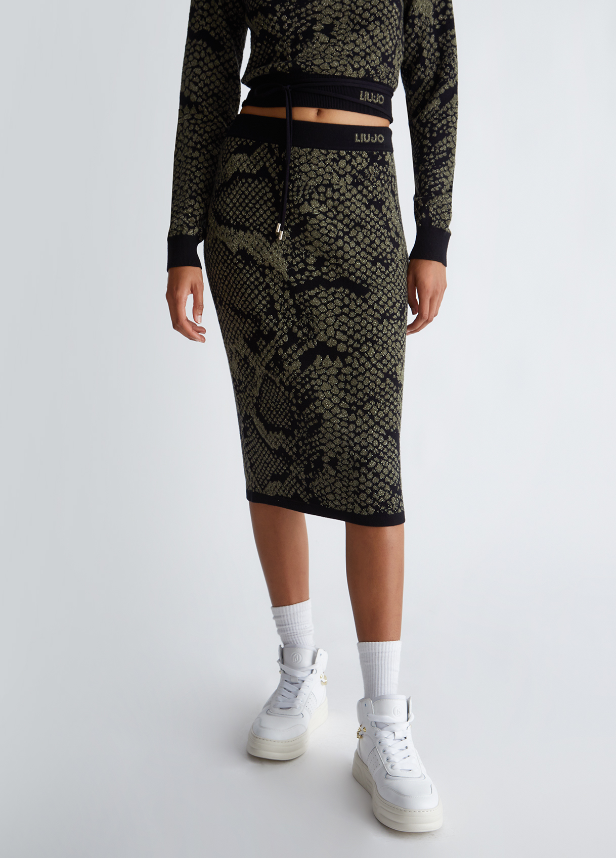 Liujo Jupe Jacquard Écoconçue