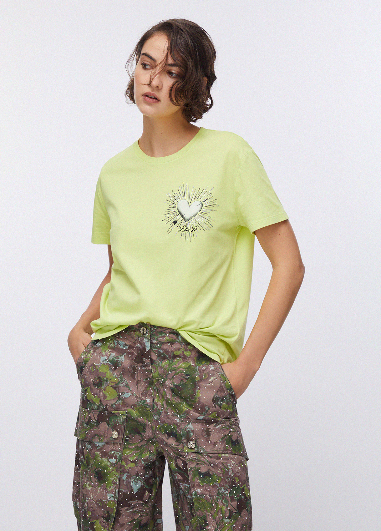 Liu Jo T-shirt With Print And Appliqués