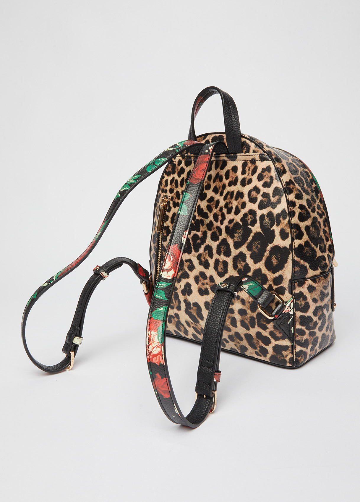 leopard print backpack primark