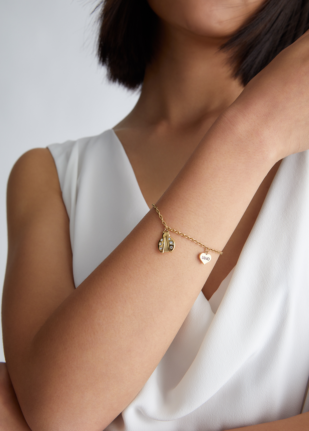 Liujo Bracelet Avec Coccinelle