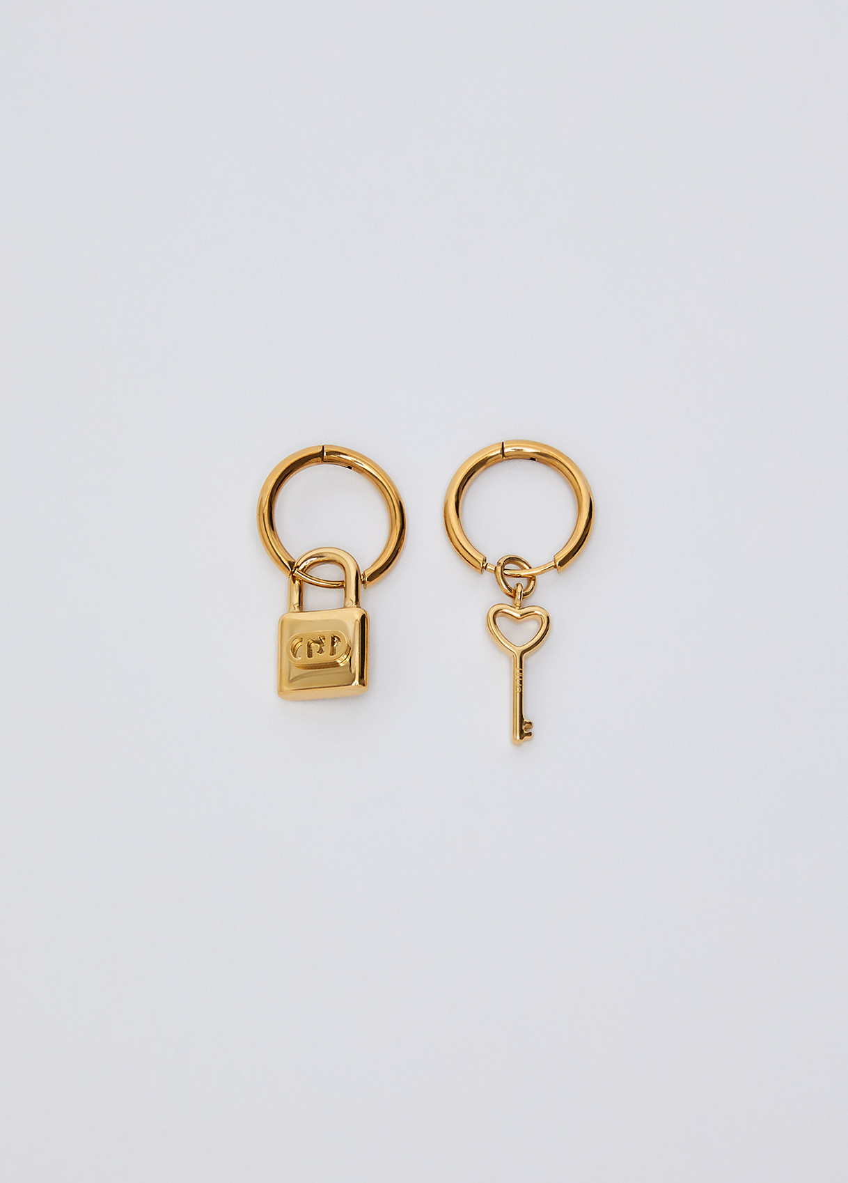 Liu Jo Boucles D'oreilles Avec Cadenas Et Clé