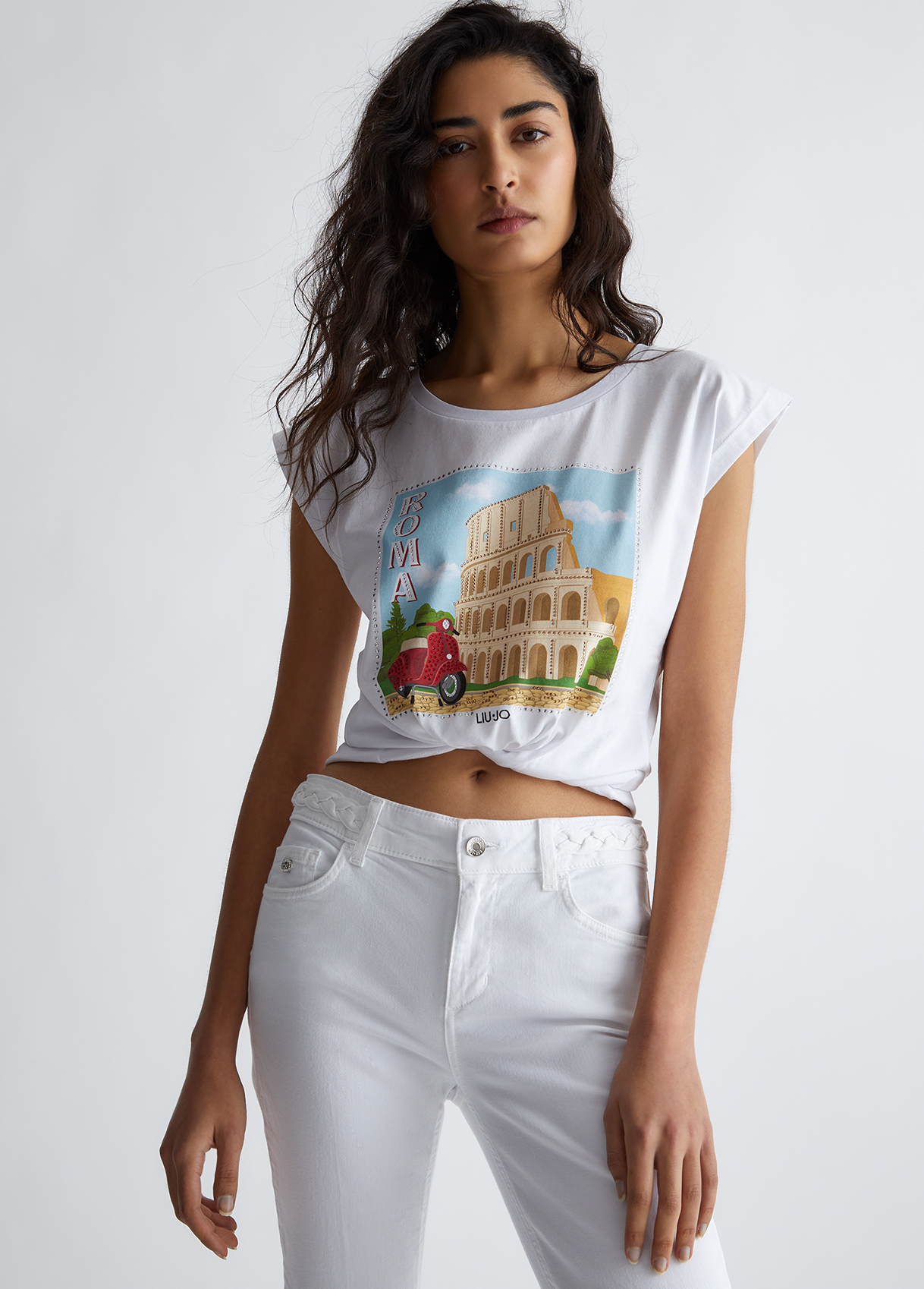 Liujo T-shirt Écoconçu Roma City