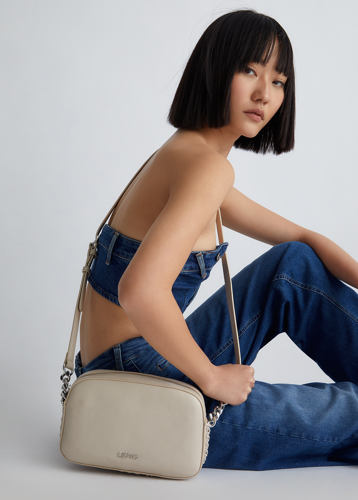 Liujo Sac À Bandoulière Avec Logo
